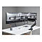 equip - Befestigungskit (CPU-Halterung, Tastatur-Tablett, Wandmontagehalterung) - Gasfeder - für LCD-Display / Curved LCD-Display - workstation - Kunststoff, stainless steel, Aluminium