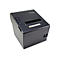 Schwarzer Thermodrucker, 'equip' Logo, Kontrollelemente 'Power', 'Error', 'Paper', 'Feed', und Ein-/Aus-Schalter.