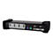 Equip Dual Monitor 4-Port Kombo KVM Switch - KVM-/Audio-/USB-Switch - 4 Anschlüsse