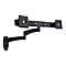 ergotron® 200 Series Dual Monitorarm, Wandmontage, für 2 Displays bis 22″ & bis 5,9 kg, um 360° drehbar, tiefenverstellbar, VESA, schwarz