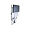 Ergotron - Befestigungskit (Tastaturablage, Handgelenkkissen, Maushalterung, vertikale Verstellschiene) - für LCD-Display / PC-Ausrüstung - Patientenzimmer - Stahl - weiß