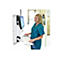 Ergotron - Befestigungskit (Tastaturablage, Handgelenkkissen, Maushalterung, vertikale Verstellschiene) - für LCD-Display / PC-Ausrüstung - Patientenzimmer - Stahl - weiß