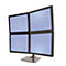 Ergotron DS100 Standfuß für 4 Monitore