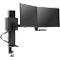 Ergotron Dubbele monitorarm TRACE - voor 2 beeldschermen - maximum tot 27″ - met tafelklem - zwart