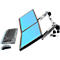 Ergotron LX-arm duaal voor tafelmontage