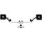 Ergotron LX-arm duaal voor tafelmontage