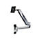 Ergotron LX - Befestigungskit (Steh-Sitz-Arm, Verlängerung, Basis, VESA-Adapter) - für LCD-Display - Kapazität 3,2 - 11,3 kg - Polished Aluminum