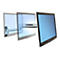 Ergotron LX - Befestigungskit (Steh-Sitz-Arm, Verlängerung, Basis, VESA-Adapter) - für LCD-Display - Kapazität 3,2 - 11,3 kg - Polished Aluminum