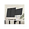 Ergotron LX Extension and Collar Kit - Montagekomponente (Gelenkarm, Installationselemente, Kappenabdeckung, Stangenring) - für Monitor - Weiß mit grauen Akzenten - Stangenbefestigung - für P/N: 45-537-216