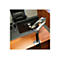 Ergotron LX HD Sit-Stand - Befestigungskit (Gelenkarm, Stange, VESA-Adapter, Tisch-Klemme, Befestigung für Kabeldurchgang) - Konstante Krafttechnologie - für LCD-Display - Polished Aluminum - Bildschirmgröße: up to 124.5 cm (up to 49')