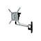 Ergotron LX HD Wall Mount Swing Arm - Befestigungskit (Schwenkarm) - für TV - Aluminium - Bildschirmgröße: up to 124.5 cm (up to 49') - Wandmontage