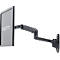 Ergotron LX monitorarm, tot 34', tot 11,3 kg, kantelen en zwenken, VESA, zwart