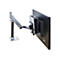 Ergotron - Mini-PC-Halterung - unter Tisch montierbar, Pfosten montierbar, an Wandschiene montierbar, VESA-Halterung montierter - Schwarz - für Ergotron NX; LX Dual Side-by-Side Arm