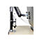 Ergotron - Mini-PC-Halterung - unter Tisch montierbar, Pfosten montierbar, an Wandschiene montierbar, VESA-Halterung montierter - Schwarz - für Ergotron NX; LX Dual Side-by-Side Arm