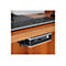 Ergotron - Mini-PC-Halterung - unter Tisch montierbar, Pfosten montierbar, an Wandschiene montierbar, VESA-Halterung montierter - Schwarz - für Ergotron NX; LX Dual Side-by-Side Arm