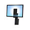 Ergotron - Montagekomponente (Abstandhalter für Aussparungen, Klammer) - für LCD-Display - Kit für große Nutzer - massiver Stahl - Schwarz