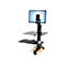 Ergotron - Montagekomponente (Abstandhalter für Aussparungen, Klammer) - für LCD-Display - Kit für große Nutzer - massiver Stahl - Schwarz