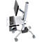 Ergotron Neo-Flex 24-206-214 monitorkar, met zwenkarm, tot 5,5 kg, tot 27', in hoogte verstelbaar, kantelen &amp; zwenken, VESA, grijs