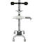 Ergotron Neo-Flex Dual WideView 24-194-055 computertrolley, voor 2 monitoren, tot 45,4', tot 20,9 kg, in hoogte verstelbaar, VESA, grijs