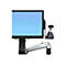 Ergotron Scanner Shelf, VESA Attach - Regal für Barcodescanner - Schwarz - für P/N: 45-353-026