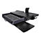 Ergotron Sit-Stand Combo Ablageflächen-System - Befestigungskit (Griff, CPU-Halter, 2 Schienenabdeckungen, 2 Kabelkanäle, Handgelenkkissen, Display-Halterung, Tastatur-Tablett, CPU Wandhalterung, Mausablage zum Herausziehen, VESA-Halterung, Wandsc...