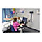Ergotron Sit-Stand Combo Ablageflächen-System - Befestigungskit (Griff, CPU-Halter, 2 Schienenabdeckungen, 2 Kabelkanäle, Handgelenkkissen, Display-Halterung, Tastatur-Tablett, CPU Wandhalterung, Mausablage zum Herausziehen, VESA-Halterung, Wandsc...