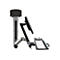 Ergotron Sit-Stand Combo System Mit CPU-Halter klein - Befestigungskit (CPU-Halter, 2 Schienenabdeckungen, 2 Kabelkanäle, Handgelenkkissen, einstellbarer Monitorarm, VESA-Halterung, Wandschiene 34', Montagesystem mit CPU-Halterung und Armen, Tasta...
