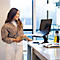 Ergotron Sta-/zitwerkplek WorkFit-A, Dual