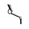 Ergotron WorkFit-LX - Stehender Tischwandler - Polished Aluminum