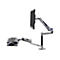 Ergotron WorkFit-LX - Stehender Tischwandler - Polished Aluminum