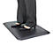 ergotron® WorkFit Small deurmat, ergonomisch, stimuleert de bloedsomloop, L 610 x B 460 x H 16 mm, polyurethaanschuim, zwart