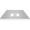 Ersatzklinge Martor Nr. 160099, Trapezform, 2-fach nutzbar, Stärke 0,63 mm, L 55,5 x B 19 mm, rostfreier Stahl, 10 Stück