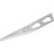 Ersatzklinge Martor Nr. 34, 1-fach nutzbar, Stärke 0,5 mm, L 36,5 x B 5,7 mm, Stahl, 10 Stück