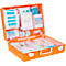 Erste-Hilfe-Koffer MT-CD, DIN 13169/EN 1789, Inneneinteilung verstellbar, zerlegbar, inkl. Wandhalterung