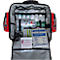 Erste-Hilfe-Wandtasche MedX5, geeignet für einen Defibrillator und Erste-Hilfe-Materialien, 8 Staufächer, B 400 x T 250 x H 350 mm, rot