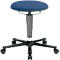 ESD-draaikruk, stof, met wielen, blauw