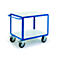 ESD-Tischwagen mit 2 Ladeflächen, 1000 x 700 mm, Tragkraft 500 kg