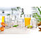 ESMEYER Norvege Longdrinkglas aus gehärtetem Glas, 6er Set, elegantes klares Design, robust, bruchsicher, täglicher Gebrauch