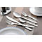 ESMEYER Set de 24 couverts pour 6 personnes, acier inoxydable 18/0 poli, couteau en acier à lame trowalisé, Stone-Wash