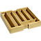 ESMEYER Simon range-couverts variable en bois de bambou, extensible de 285 à 400 mm, 5/7 compartiments, s'adapte à presque tous les tiroirs