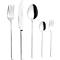 ESMEYER SOPHIE Service de couverts 60 pièces : 12 couteaux (2,8 mm), fourchettes, cuillères, cuillères à café, fourchettes à gâteau - acier inoxydable 18/10