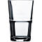 ESMEYER Stack up stapelbares Glas-Set, 6er Set, gehärtetes Glas, zeitloses Design – platzsparend, robust für jeden Einsatz
