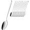 ESMEYER Tina Set de 12 cuillères à café Acier inoxydable 18/0, poli, longueur 14,0 cm