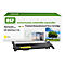 Eine gelbe Tonerkartusche mit Schriftzug 'esr' und 'Premium Remanufactured Toner Cartridge'.