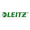 Grünes Leitz Firmenlogo mit stilisierter Kugel auf weißem Hintergrund.