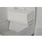 Essuie-mains - pliage zigzag - 250 x 230 mm- 2 épaisseurs - 3200 feuillets - blanc - notre marque Schäfer Shop Pure