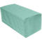 Essuie-mains Schäfer Shop Pure - L 250 x l. 230 mm - pliage zigzag - 1 épaisseur - 5000 feuilles - vert