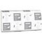 Essuies mains pliés en Z KATRIN, blanc haut, 2 plis, 2 x 18 g/m², 224 x 230 mm, paquet pratique avec poignée, 4000 pcs.