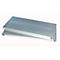 Estante, para armarios de material con una anchura de 1200 mm, hasta 100 kg, ancho 1200 x fondo 500 mm, acero galvanizado, plata