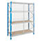 Estantería base EPSIVOL, 2500 x 1800 x 800 mm, 3 niveles